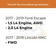 thumbnail image 2 of MAX Advanced Brakes - Brake Kit For 2017-2019 Ford Escape (1.5L Engine AWD, 2.0 L4 Engine) | Carbon Ceramic Brake and Rotor Kit Front and Rear | Daily Driving Geomet Coated Brake Rotors, 2 of 9