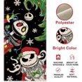 thumbnail image 2 of Christmas Jack Table Runner, Xmas Tree Kitchen Dining Table Decoration, Funny Holiday Winter Burlap Indoor Outdoor Home Decor Party Supply 13.8 x 90 Inches, 2 of 5