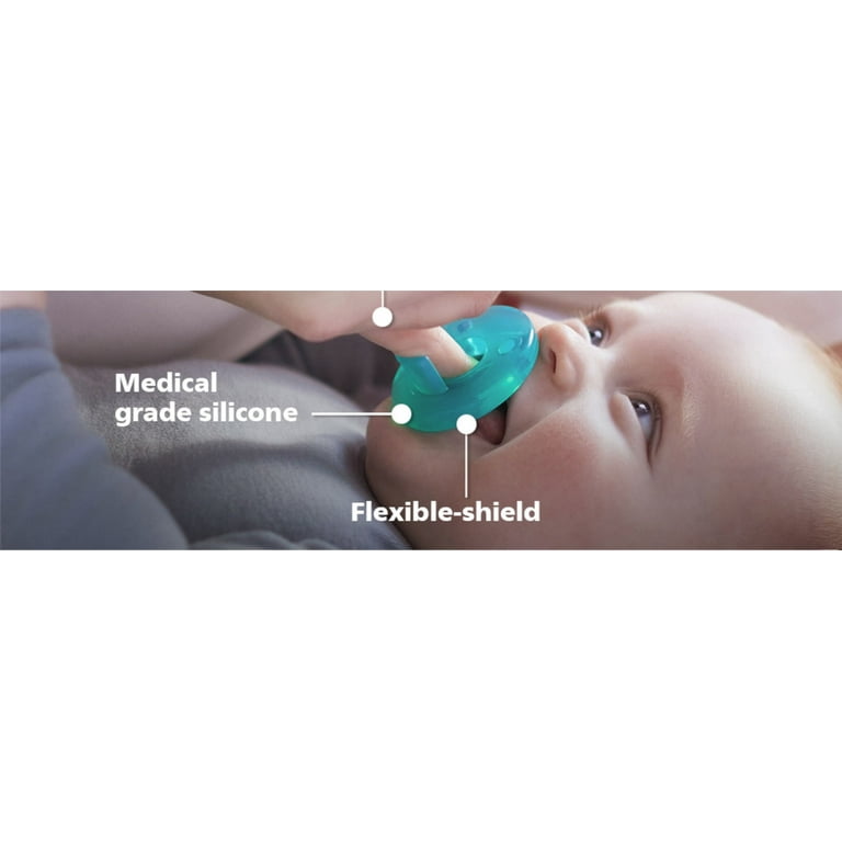 Philips Avent Soothie Pacifier Green 0 3 Months 4 Pack