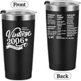 thumbnail image 2 of 2006 16th Birthday Gift for Girls and Boys - 16th Gifts for Her Him - 16th Class Reunion - Sister Brother Friend BFF Present - 20oz Tumbler Cup (black), 2 of 5