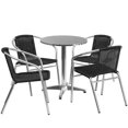 thumbnail image 1 of 23.5RD Aluminum Table Set, 1 of 3