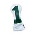 thumbnail image 2 of yotijar Golf Club Head Cover for Woods Outdoor Protector Guard PU Leather Protection White 1, 2 of 8