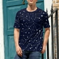 thumbnail image 3 of T Shirt For Men Astrology Starry-Eyed Surprise Retro Short-Sleeved Design Tshirt Cheap Summer Awesom, 3 of 6