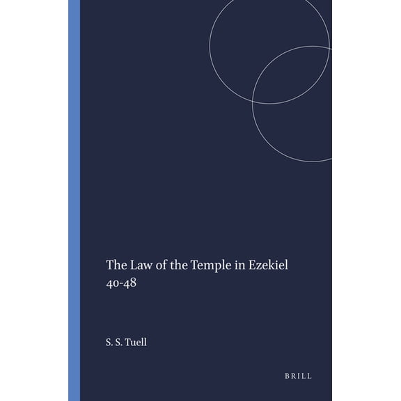 Harvard Semitic Monographs The Law of the Temple in Ezekiel 40-48, Book 49, (Paperback)
