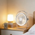 thumbnail image 4 of Desktop Cooling Fan, 5 Adjustable Speed Levels, Quiet Operation, USB Powered, For Office Dorm Home, Portable Wide Angle Air Supply Fan, 4 of 6