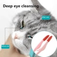 thumbnail image 3 of Qianha Mall Tear Stain Brush 2-pack Pet Eye Combs Soft Flexible Tear Stain Removers for Dogs Cats Reusable Pet Grooming Accessories Pet Tear Stain Remover, 3 of 7