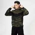 thumbnail image 4 of TBWYF Hooded Sweatshirt Men's Sports Sweater Long Sleeve Hoodies Pullover for Men Green S, 4 of 8
