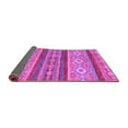 thumbnail image 2 of Ahgly Company Indoor Square Abstract Purple Modern Area Rugs, 6' Square, 2 of 4