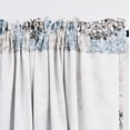 thumbnail image 6 of Home Soft Things Printed Microfiber Curtain - Marina 2 Piece Set - Dark Grey Granite - 60" x 84", 6 of 7