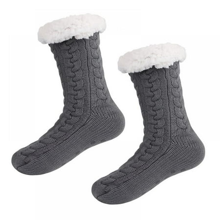 

Feiona Women Anti-skid Floor Socks Warm Socks Slipper Socks Fleece Warm Socks Winter Slipper Socks Autumn Winter Socks Home Floor Socks Thicken Plus Velvet Socks