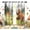 Watercolor - Animal Gathering, variant on Kids Blackout Curtains for Nursery, Boy''s Woodland Animal Print Curtains for Bedroom, Cartoon Room Darkening Window Drapes 2 Panels Set, White, 42W x 63L