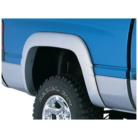 Bushwacker by RealTruck OE Style Factory Rear Fender Flares | 2-Piece Set, Black, Smooth Finish | 50012-02 | Compatible with 1994-2001 Dodge Ram 1500; 1995-2002 Ram 2500, 3500 w/ 6.5' or 8' Bed