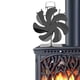 thumbnail image 1 of Ventilador de estufa de calor Perfecl Ventilador de chimenea de circulación de aire que ahorra energía 5/6/7 cuchillas 165x195mm, 1 of 7