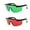 Green+Red, variant on tooloflife 540NM Lasers Glasses for Violet/Blue Green Laser Beams Eye Protection Goggles for Medical Beauty