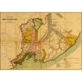 thumbnail image 2 of Vintage Maps 18x14 Black Modern Framed Museum Art Print Titled - Settlement of the Issuri Region of Russia Siberia, 2 of 4