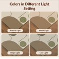 thumbnail image 7 of Design&I 8'x10' Washable Area Rug Snag-Free Olive Beige Geometric Flow Design Abstract Curved Lines and Shapes for Dining Room, Large Office, Lounge, 7 of 7