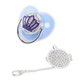 thumbnail image 3 of Bling bling chupete para bebé de diamantes de imitación silicona ultra suave bpa sen chupete infantil seguro talla m adecuado para bebés de 6 a 18 meses, 3 of 7