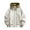 Mens Jackets & Coats Beige, variant on S-4X Plus Size Rain Jackets for Men Big & Tall Fake-Two-Piece Raincoats Casual Color Block Long Sleeve Zip Up Hiking Jacket with Pockets and Hoodies