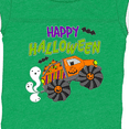 thumbnail image 4 of Inktastic Happy Halloween-monster truck with pumpkins, bats, cat,and ghost Boys or Girls Baby Bodysuit, 4 of 5