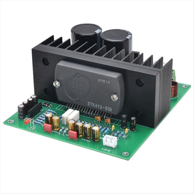 200Wx2 Alta Potencia Hermoso Sonido Película Gruesa STK412-530 Placa Amplificadora de Potencia Tablero Terminado