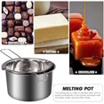 thumbnail image 2 of Olla Para Baño María De Acero Inoxidable Con Mango Ergonómico Para Derretir Cera Chocolate Queso Mantequilla Fácil De Limpiar, 2 of 4