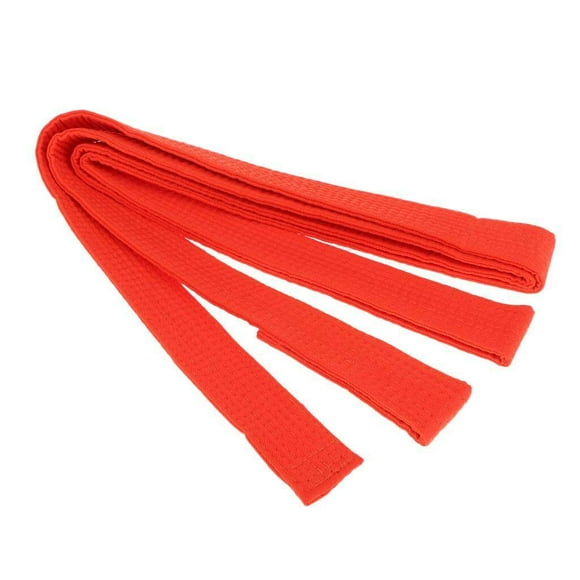 Xingzhi Taekwondo Belt Karate Martial Arts Aikido Double Wrap Belt Orange