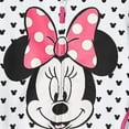 thumbnail image 3 of Disney Girls' Minnie Hoodie with Bow and Ears- Toddler, Little and Big Girl, 5T, 3 of 6