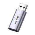 thumbnail image 1 of Tarjeta de sonido externa USB UGREEN USB a conector de audio de 3.5 mm, 1 of 9