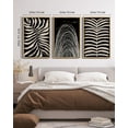 thumbnail image 5 of Drsoum Boho Wall Art 24x36in3pcs Large Natural Framed Abstract Plant Prints Decor Minimalist Bohemian Artwork Vintage Farmhouse Modern Living Room Bedroom Home Decor, 5 of 7