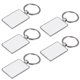 thumbnail image 2 of 5pcs sublimación llavero diy llavero llavero en blanco llavero metal anillo ornamento, 2 of 7