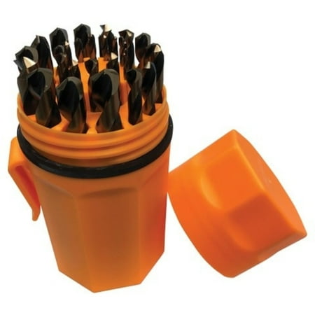 

Viking Drill 29Pc Bully Premium Gold And Black Drill Bit Set With Orange Ultra-Dex (1/16-1/2 )