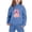 Blue, variant on Holographic Rainbow Big Bow Single Ghost Kids Halloween 2 Piece Tracksuit, Polyester Stretch Hoodie Jogger Outfit for Toddler Girls Holiday Costume(Blue120)