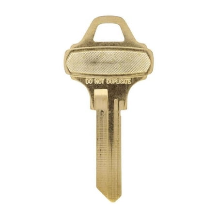 Do Not Duplicate House & Office Universal Key Blank, 2027 C123 Single Sided - Pack of 4