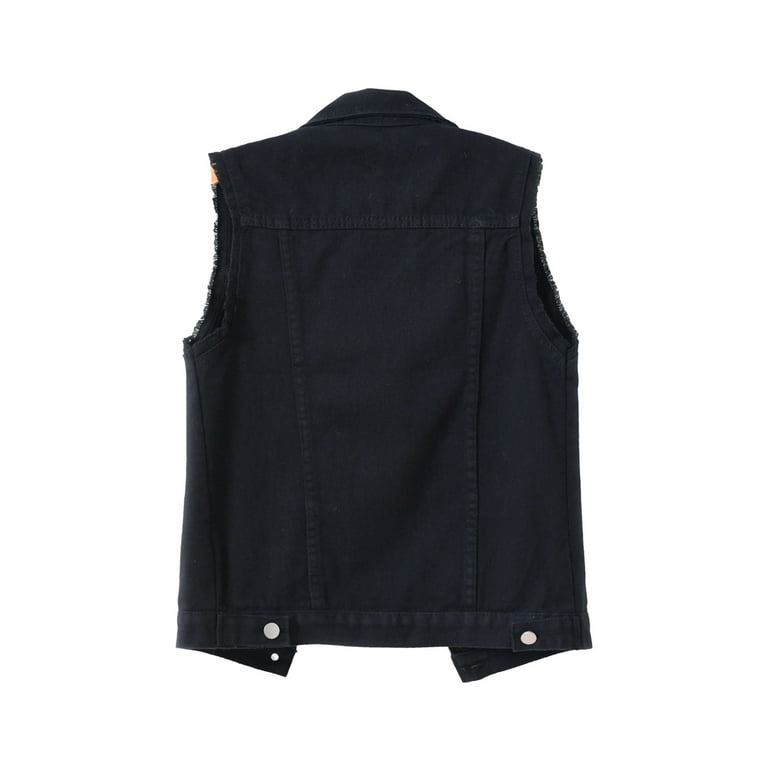 Casual Solid Pocket Buckle Turndown Collar Sleeveless Regular Denim Dresses Casual Solid Pocket Buckle Turndown Collar Sleeveless Regular Denim Dresses