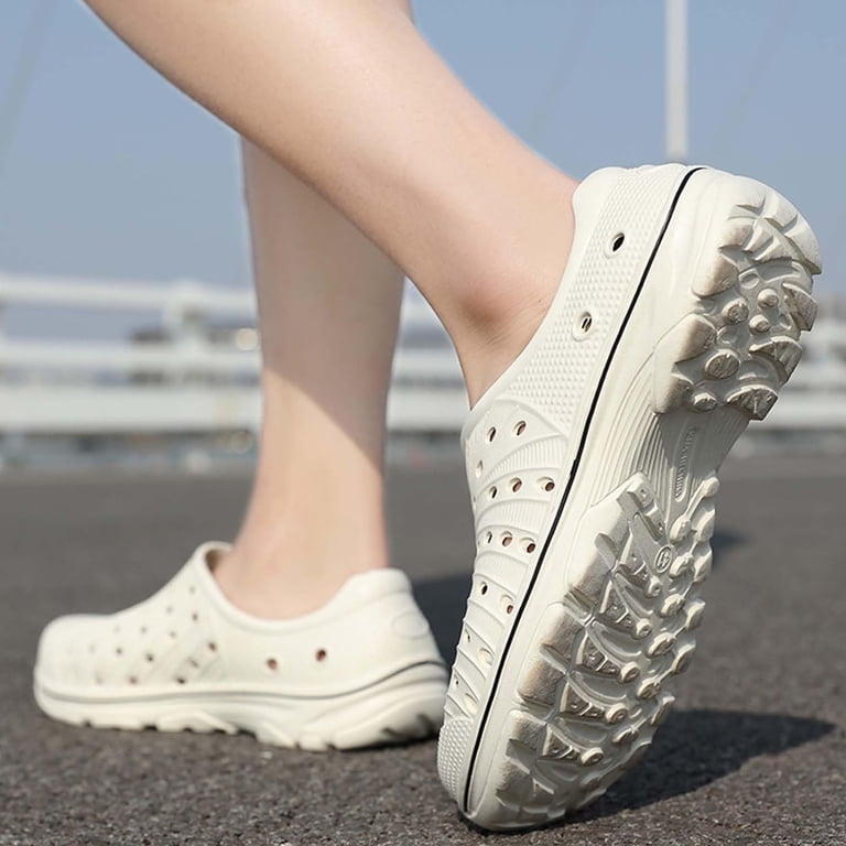 Mens Garden Clogs Shoes Outdoor Breathable Slip on Soft  display picture 3
