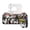 Cow print, variant on HELLHERO Sewing Machine Pad with 4 Pockets Premium Fabric Scratch-proof Lightweight, Dog Paw Bone