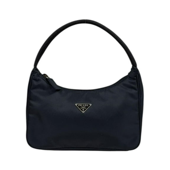 Pre-Owned Prada handbag nylon MV515 black ladies PRADA (Good)