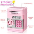 thumbnail image 5 of Piggy Money Bank Toys for Kids, Money Saving Box for Teen Girls 6-12 Year Old Easter Toy Gifts, 5 of 7