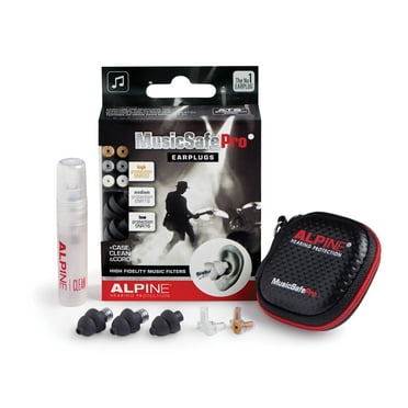 Alpine New Musicsafe Pro Earplugs Black Single