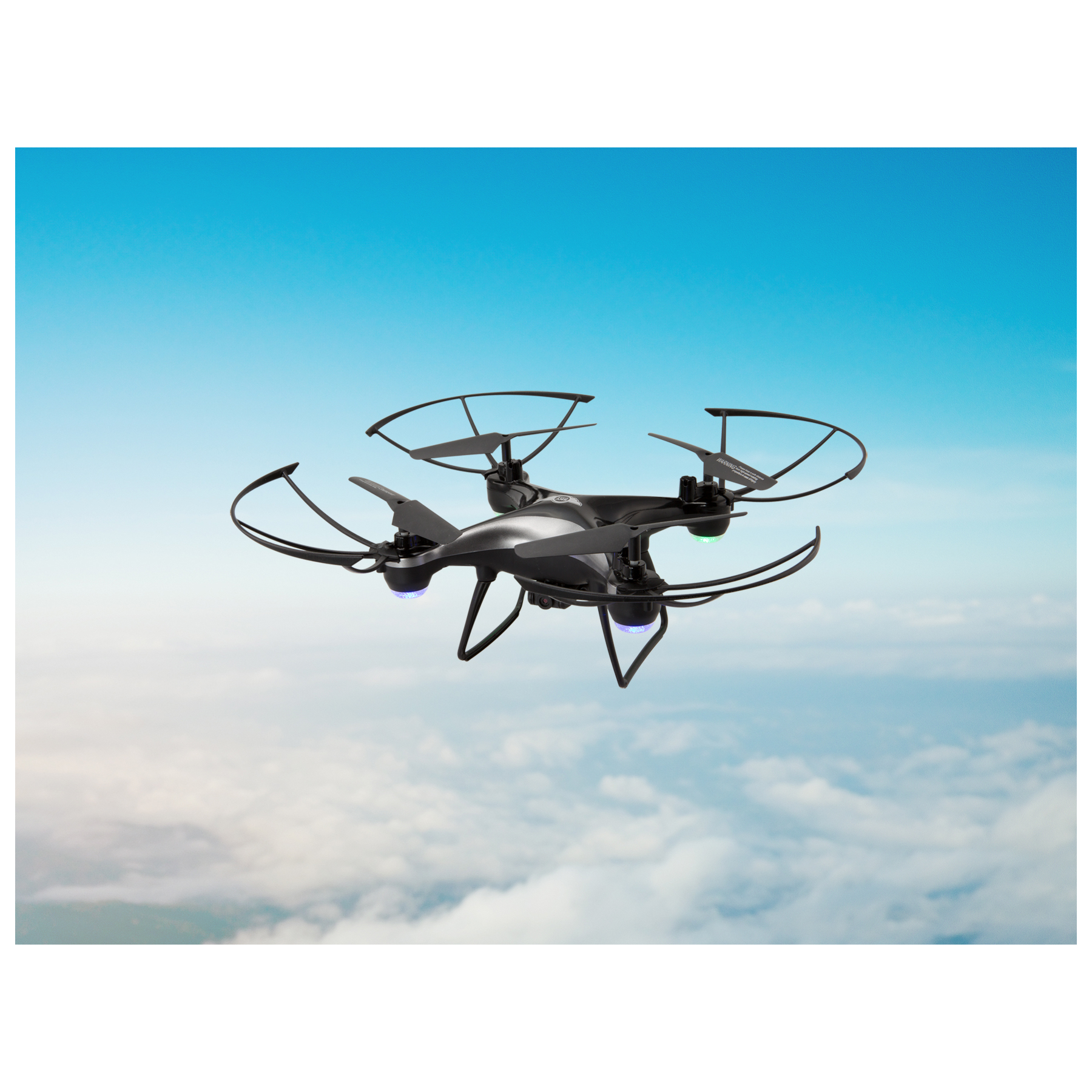 Sky Rider Thunderbird Quadcopter Drone with Wi-Fi Camera, DRW389, Black - image 3 of 5