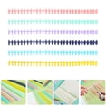 thumbnail image 3 of Shisuyan 30pcs Plastic Binding Spines Combs for Notebook Binding 30 Rings Replacement Binder Mechanism for DIY Projects Assorted Color, 3 of 8