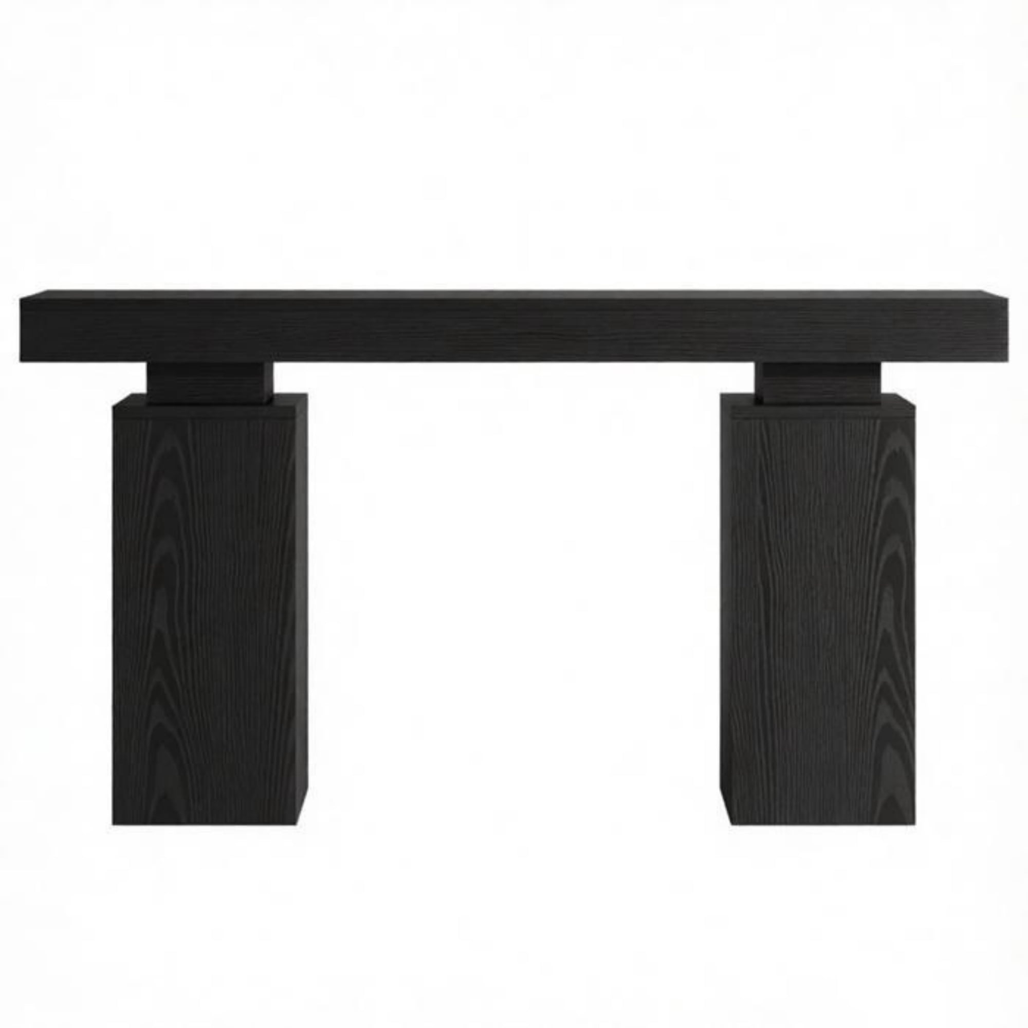 63 Inch Wooden Entryway Table, Console Table Foyer Stand