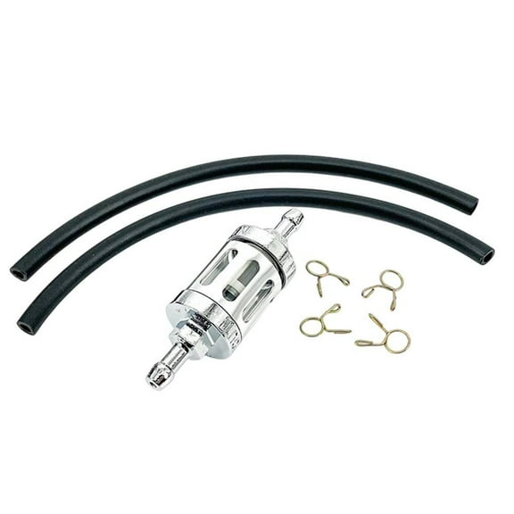 Aluminum Alloy Oil Filter 8mm Replacement Parts Motocross ATV Kart Filter