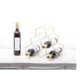 thumbnail image 3 of COSMOBETTY Stable Golden Iron Wine Organizer Home Decor 1Pack 11.2 x 8.5 x 10.7in, 3 of 8