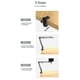 thumbnail image 2 of TZ1(35MM) Microscope Arm Stand Adjustable Metal Bracket Microscope Mount for DM4 DM7 DM9 DM9H LP043, 2 of 5