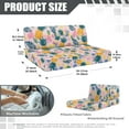 thumbnail image 7 of Uorisanigo RV Dinette Cushions Covers- Stretch Sofa Furniture Cover - Washable Camper Cushion Slipcovers for RV Campers Car Bench (Tropical Leaf Pineapple Print), 7 of 7