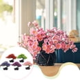thumbnail image 4 of Naiovety Plantas artificiales Bonsai Tree Faux Pine Planta de plástico interior realista en maceta Home Office Party Hotel Decoración Decoración Verde, 4 of 6
