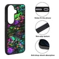 thumbnail image 2 of WIRESTER Shockproof Soft Rubber Cover Case for Samsung Galaxy S26+ / S26 Plus 6.7" 2026, Purple Green Galaxy Marble, 2 of 5
