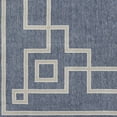 thumbnail image 3 of Livabliss Outdoor Rugs, 2x12 Alfresco Cottage Dark Blue Runner Area Rug for Patio, Porch, Deck, Backyard, Waterproof Indoor Outdoor Carpet (2'5" x 11'10" Runner), 3 of 8