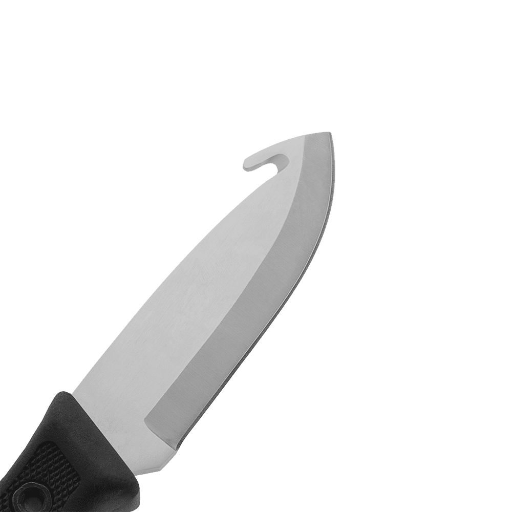 Zenport 14032A Hunting Knife with Sheath - 9-Inch, 4.2 Inch Stainless Steel Blade, Black